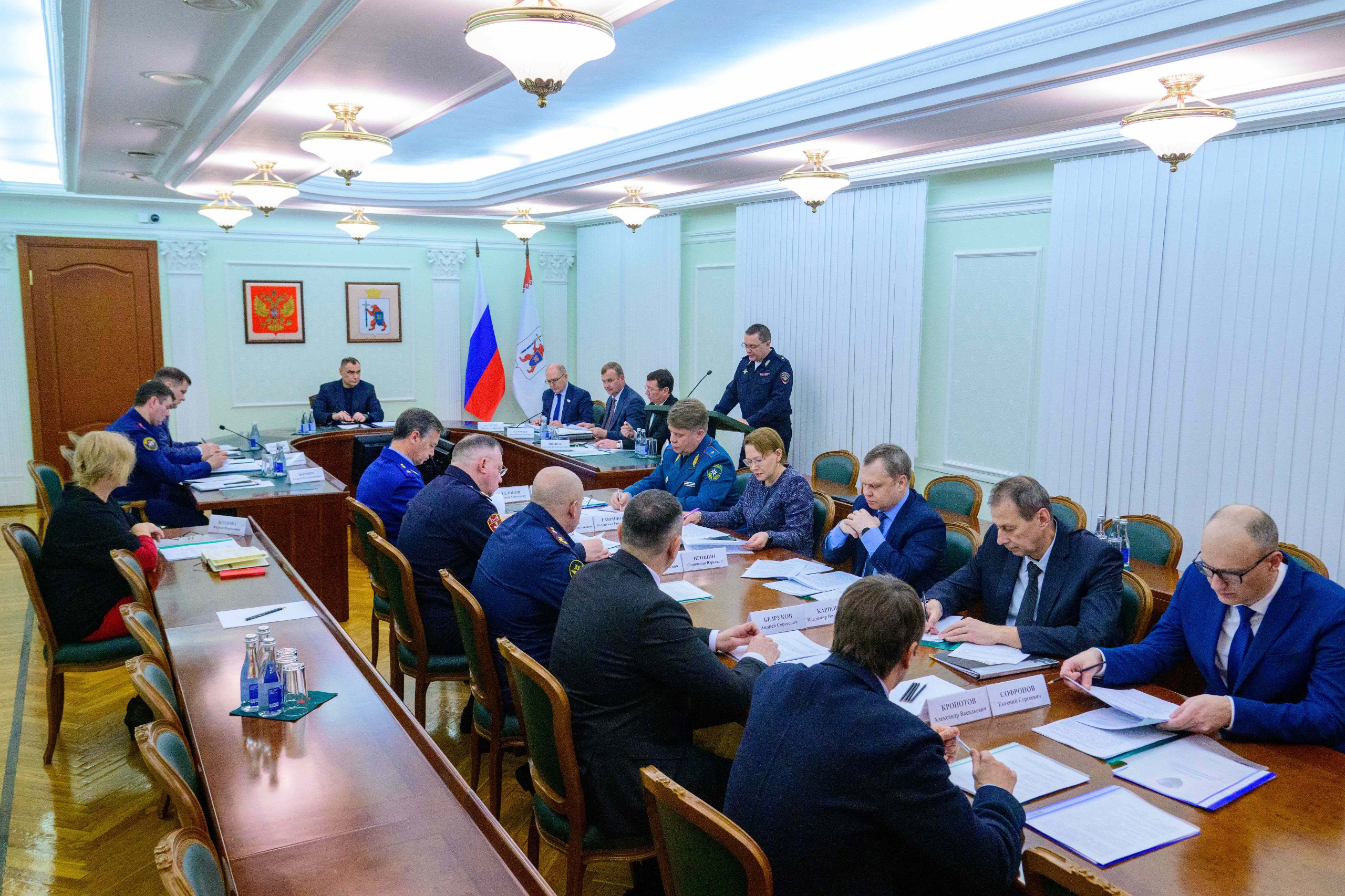 Председатель Госсобрания принял участие в итоговом заседании Антитеррористической комиссии и Оперативного штаба республики, которое провел Глава Марий Эл