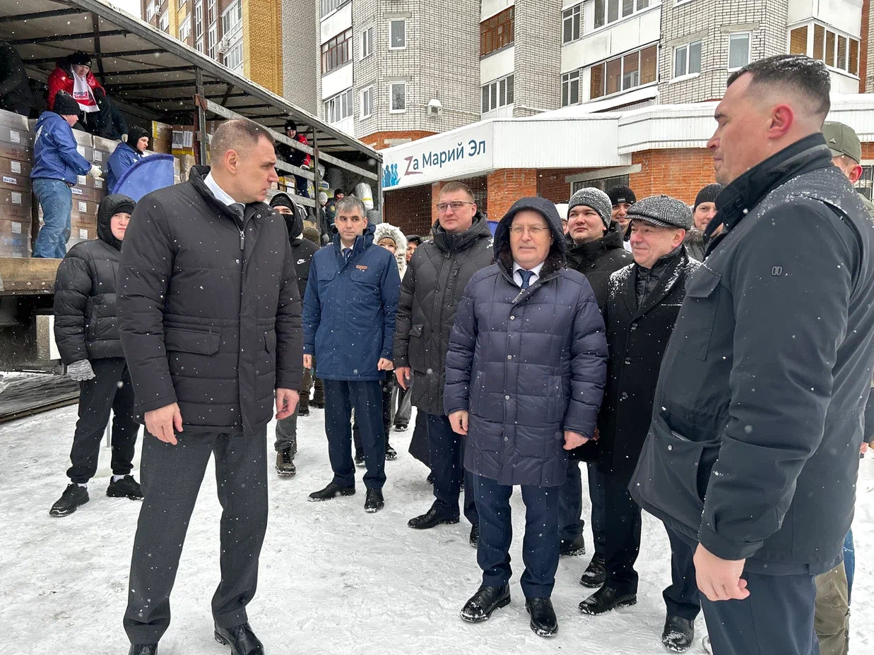 Марий Эл направила очередную партию гуманитарной помощи в Белгородскую область