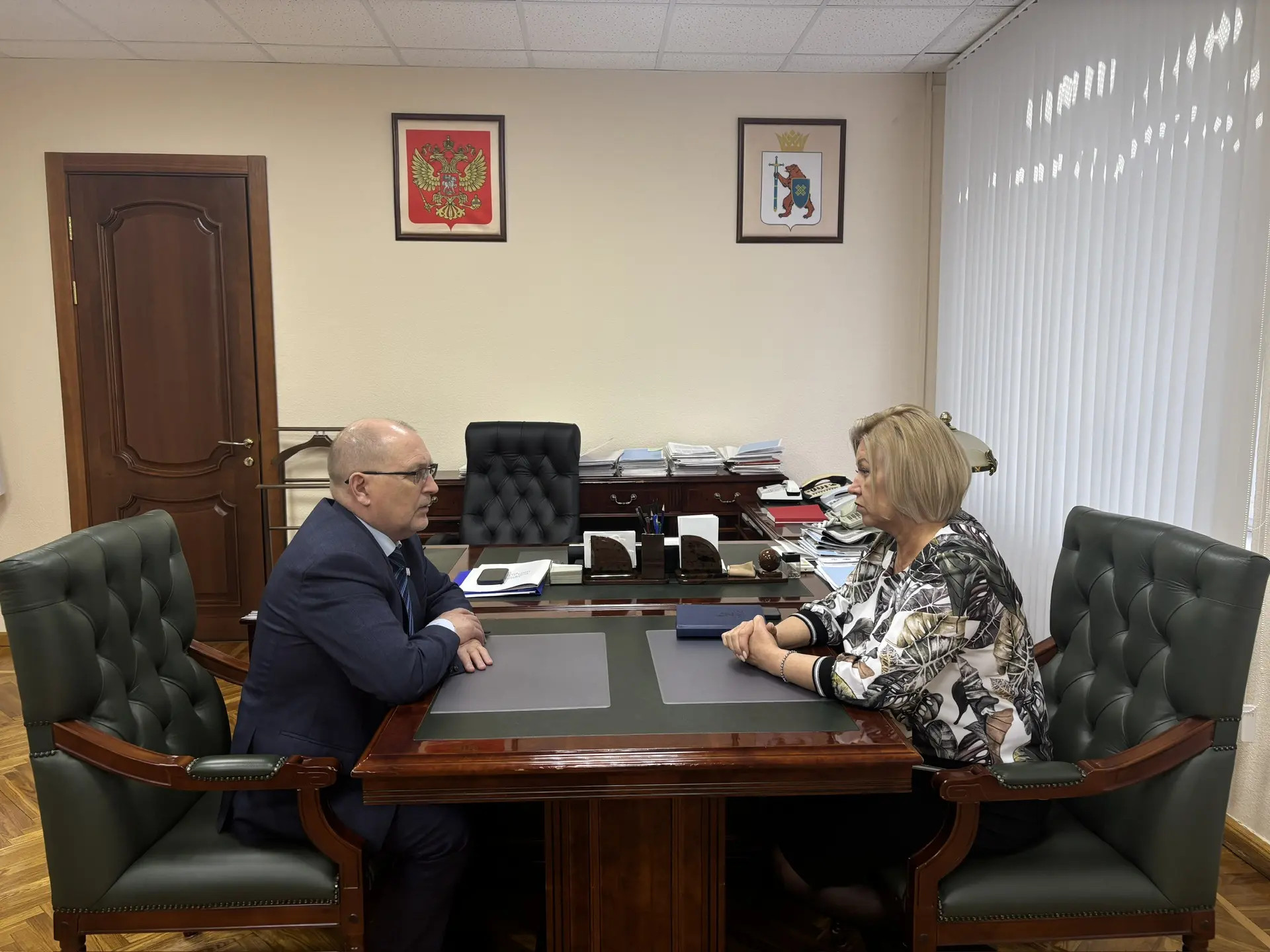 Михаил Васютин и Светлана Громова обсудили реализацию наказов избирателей Козьмодемьянского округа