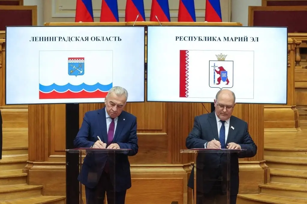 Мосты между регионами: парламенты Марий Эл и Ленинградской области вышли на новый уровень взаимодействия