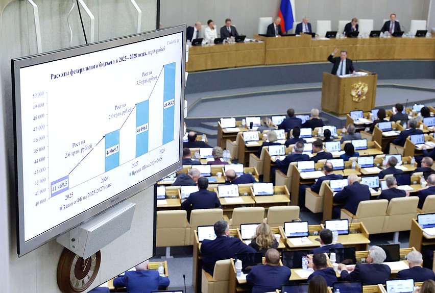 Проект федерального бюджета прошел первое чтение