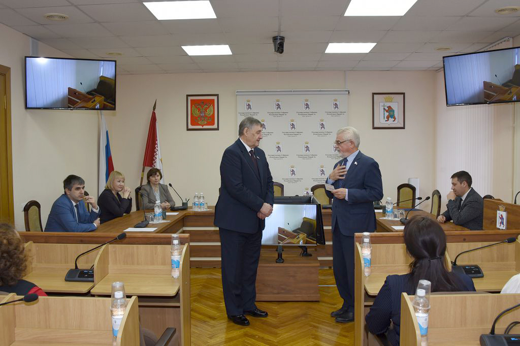 Председатель Совета Федерации направила поздравления главе марийского парламента