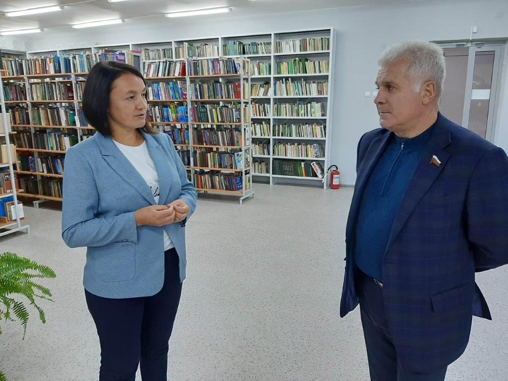 Сенатор Сергей Мартынов: "Национальная библиотека хранит интеллектуальное богатство Марий Эл